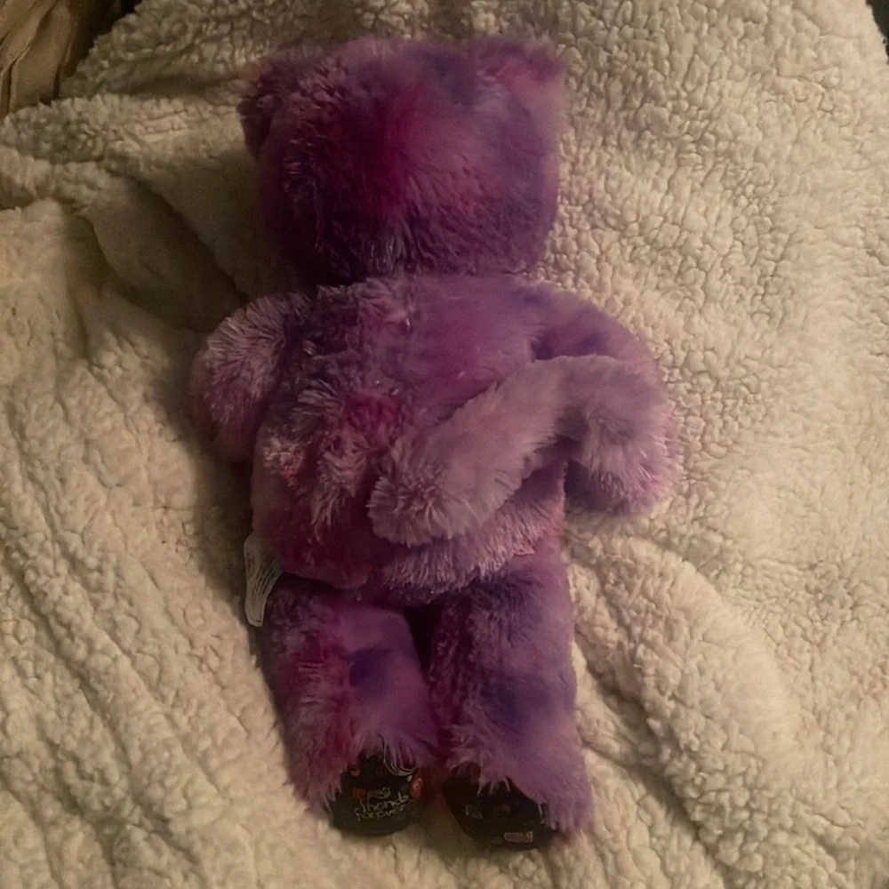 purple and pink tie dye build a bear - Picture 2 of 6